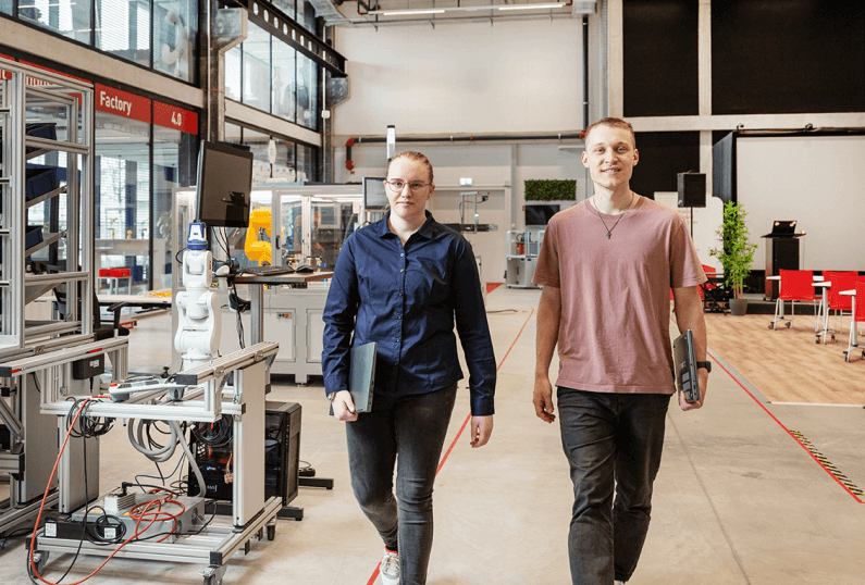 Studenten Brainstorming