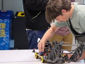 Aufbauen des Roboters