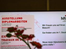 Diplomausstellungsschild