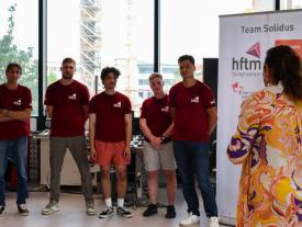 Team Solidus bei der Preisverleihung
